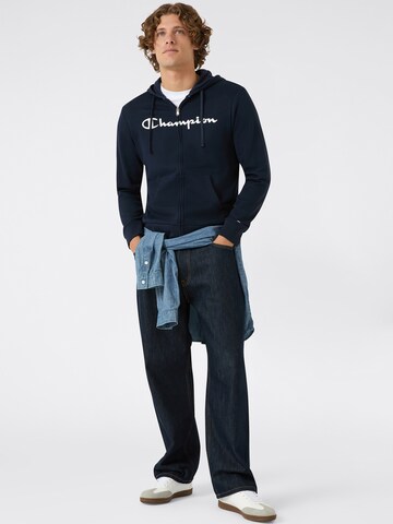 Champion Authentic Athletic Apparel Кофта на молнии в Синий