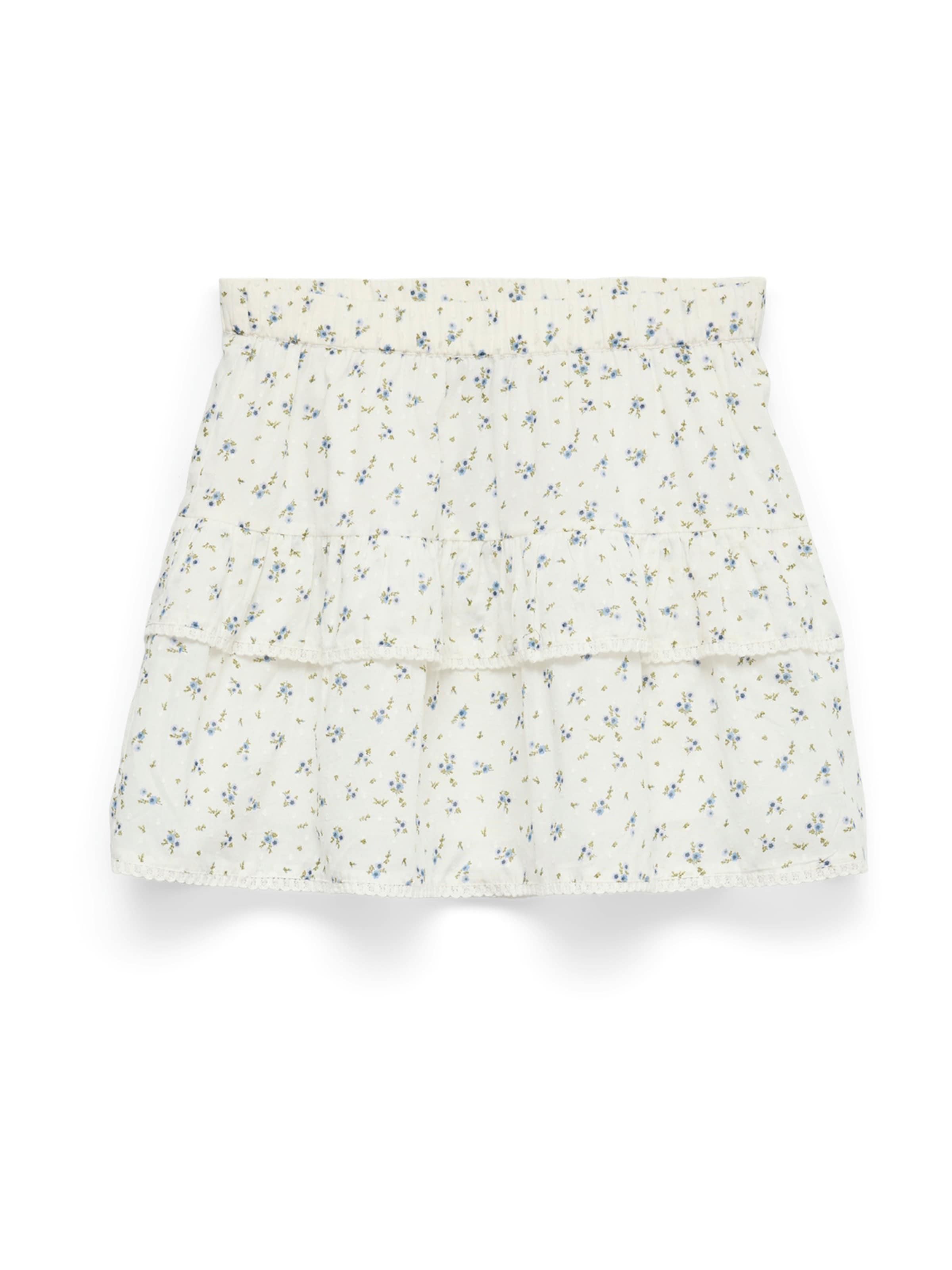 Vero Moda Girl Nederdel 'VMTRINE' i hvid: forside