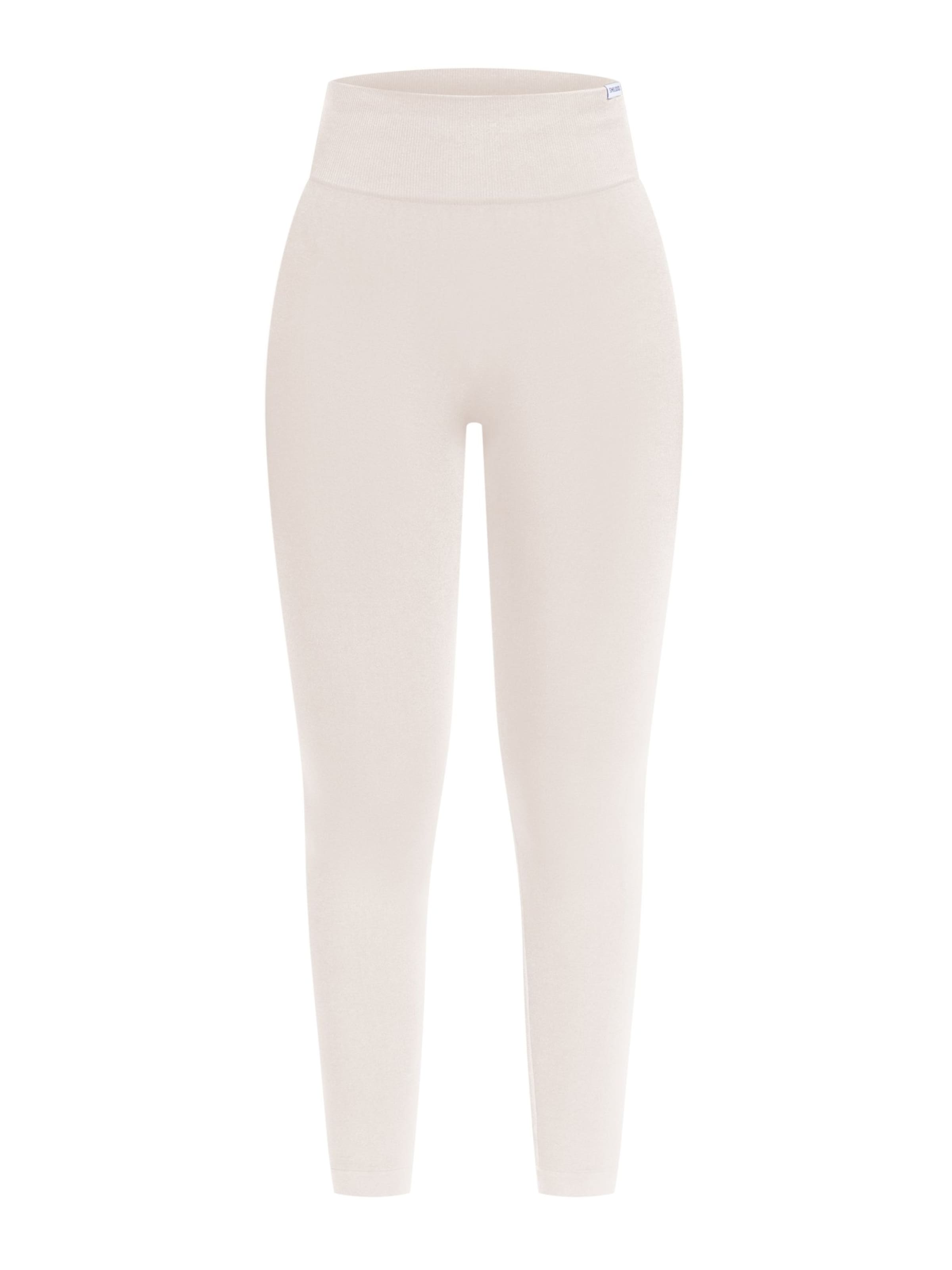 Smilodox Leggings 'Slayton Scrunch' in White: front