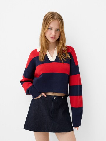 Bershka Krilo | modra barva: sprednja stran