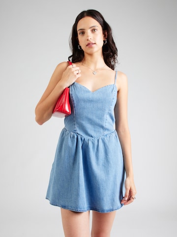 HOLLISTER Платье в Синий: спереди