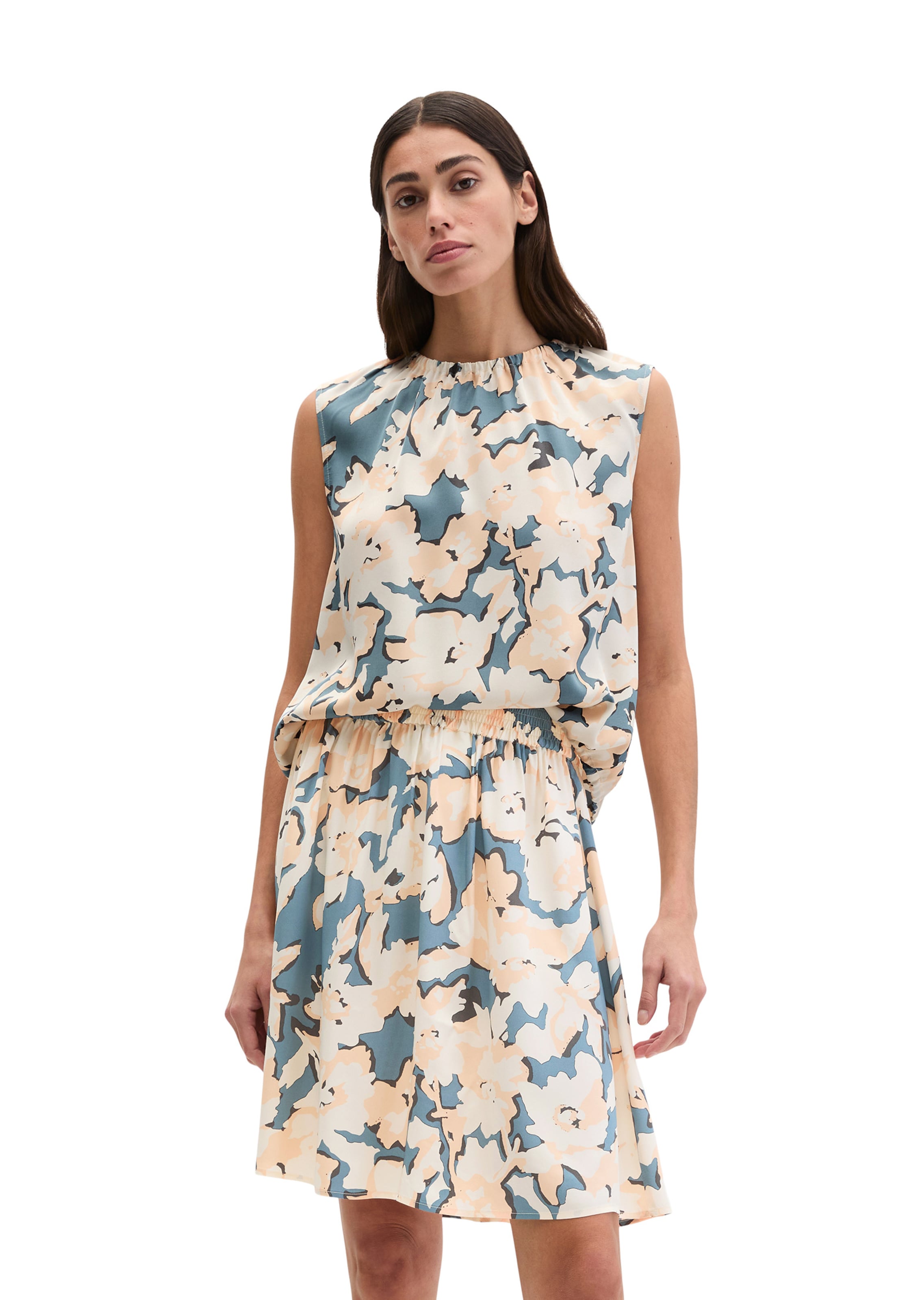 Marc O'Polo Blouse in Blauw: voorkant