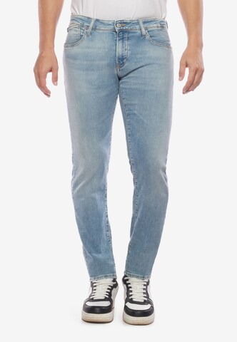 Le Temps Des Cerises Regular Jeans in Blue: front