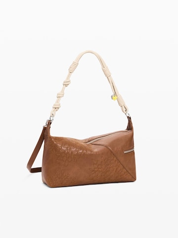 Desigual Наплечная сумка в Коричневый
