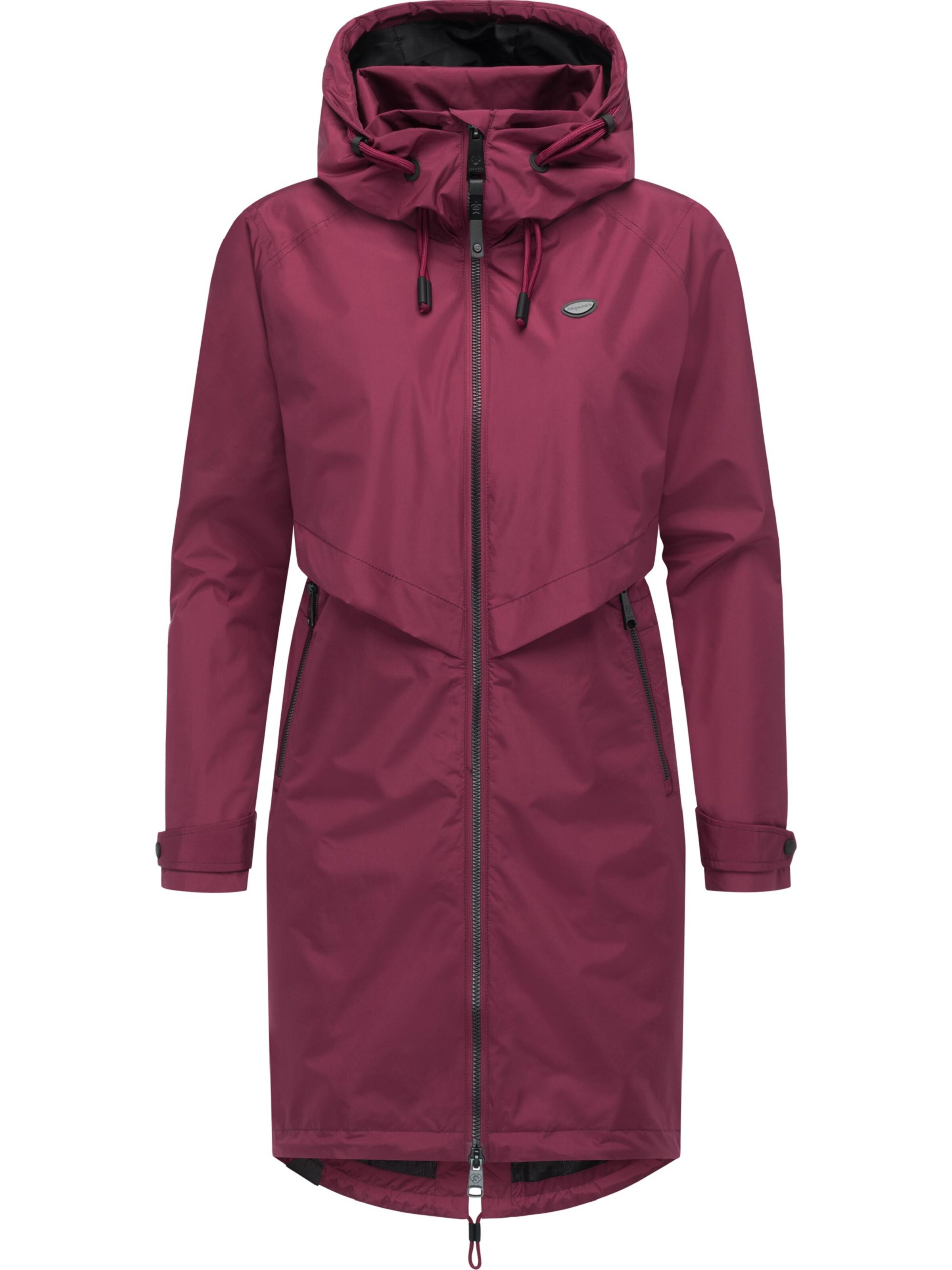 Ragwear Функциональное пальто 'Frodik' в Красный: спереди