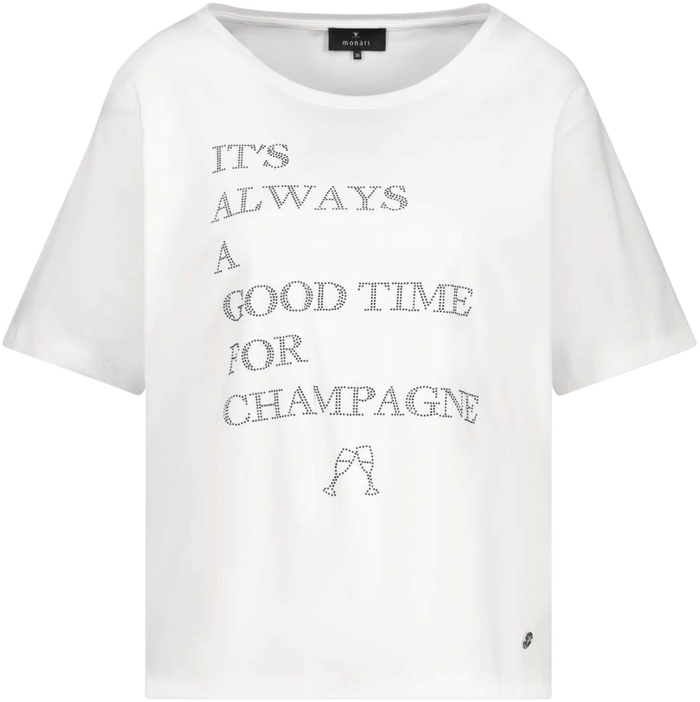 monari T-Shirt in Weiß: Vorderseite