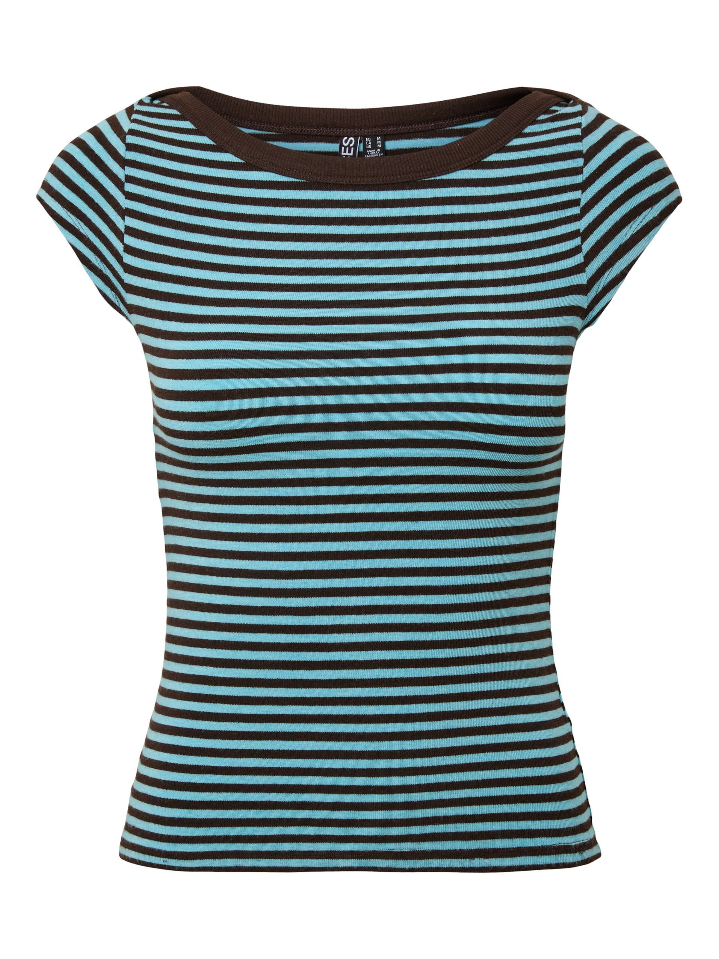 PIECES - Camiseta 'PCSof' en azul: frente