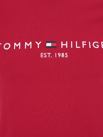 raudona TOMMY HILFIGER Standartinis modelis Marškinėliai