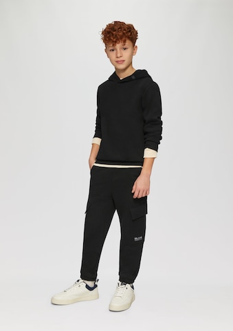 s.Oliver Wide leg Broek in Zwart