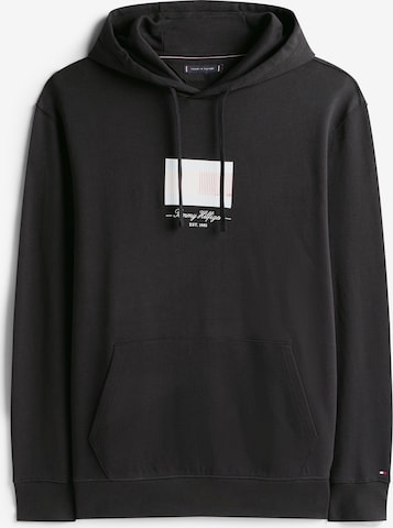 Tommy Hilfiger Big & Tall Свитшот 'ITHACA' в Черный: спереди