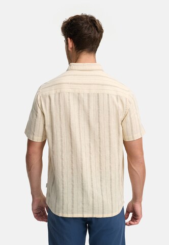 Coupe regular Chemise business ' INJulio ' INDICODE JEANS en beige