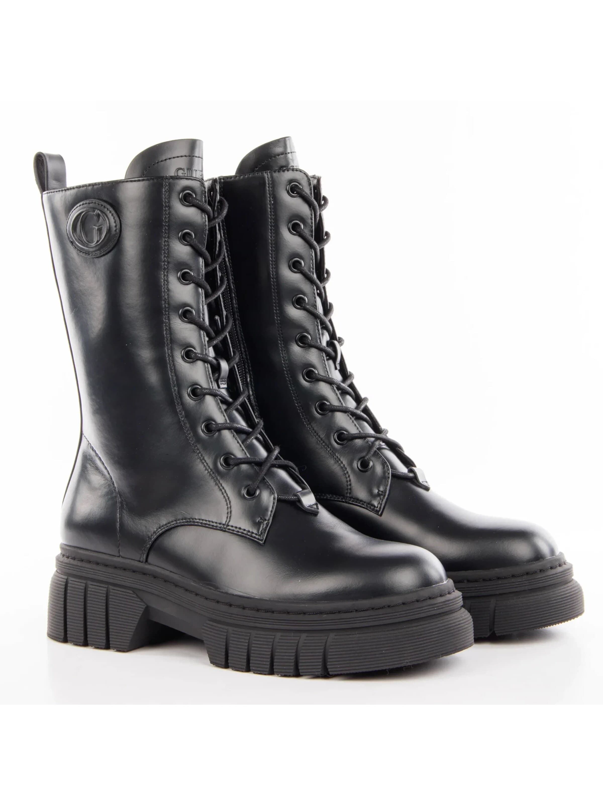 GUESS - Botas 'G combat' en negro