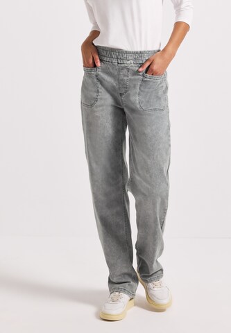 STREET ONE Regular Jeans in Grey: front