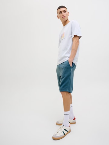 JACK & JONES Regularen Hlače 'JPSTBradley' | modra barva