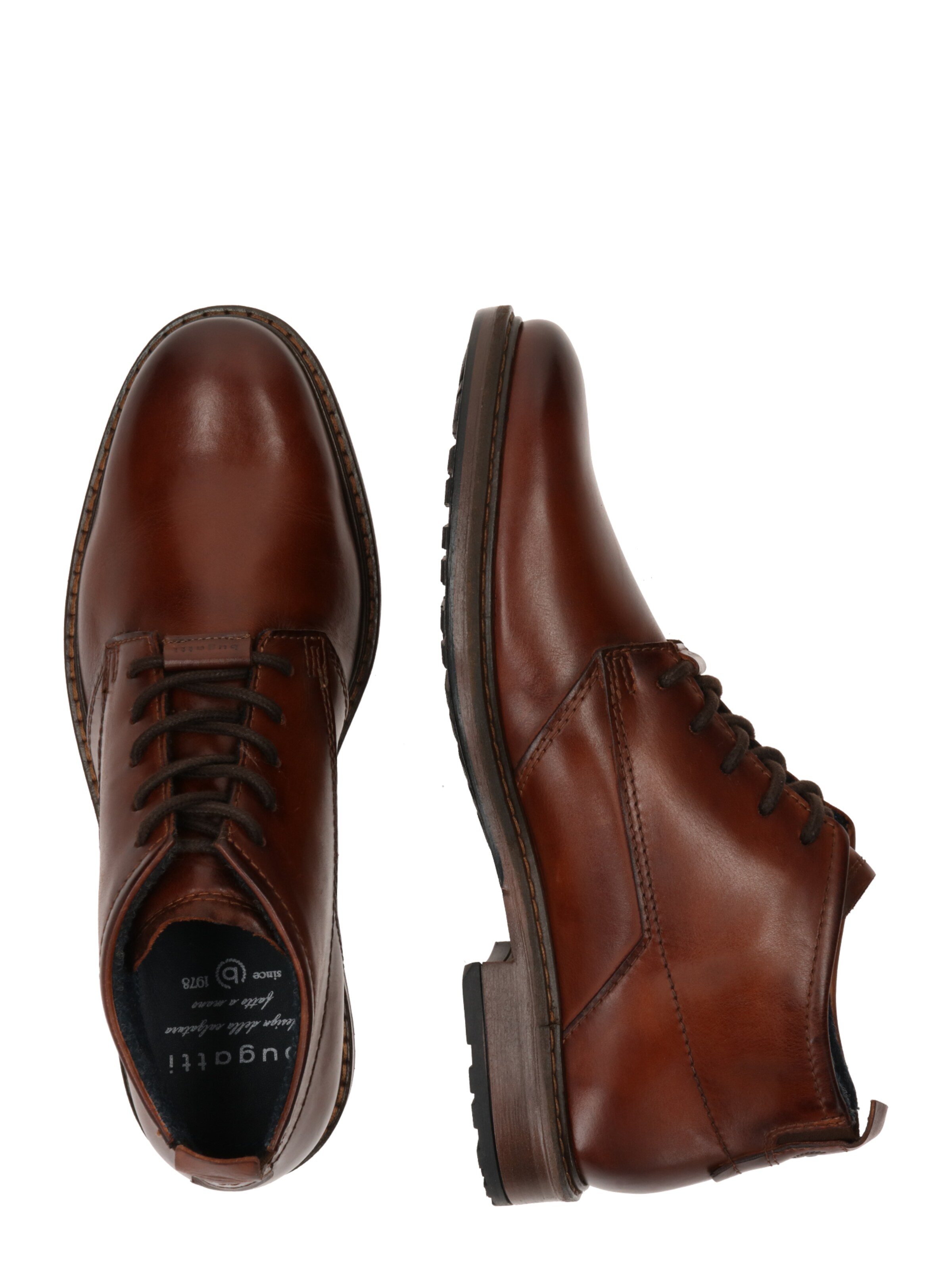 bugatti Schnürboots 'Marcello' in Braun