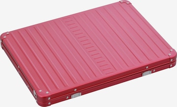 Borsa per laptop di Aleon in rosso: frontale