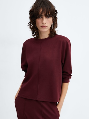 MANGOSweater majica - crvena boja: prednji dio