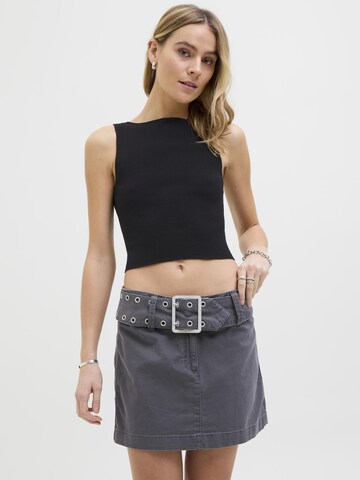 Tops en tricot 'JXPosie' JJXX en noir : devant