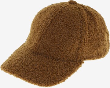 NA-KD Hat & Cap in One size in Brown: front