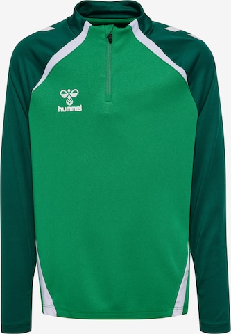 Hummel Sportsweatshirt 'LEAD 2.0' in Grün: Vorderseite