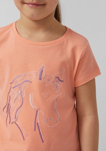 T-Shirt s.Oliver en orange