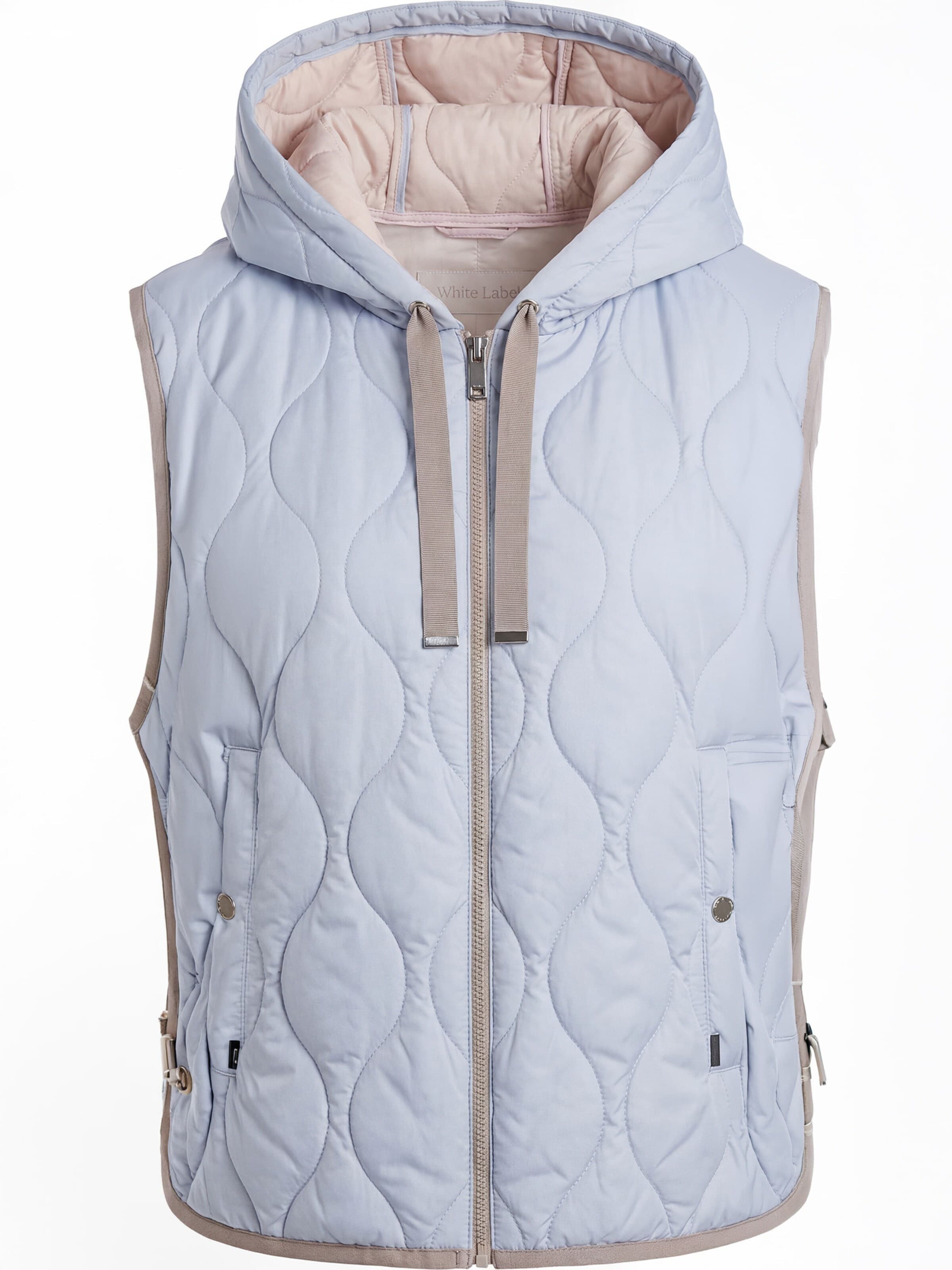 White Label by RoFa Vest in Blue: front