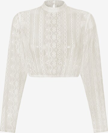 STOCKERPOINT Traditional Blouse 'Zita' in White: front