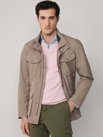 Giacca di mezza stagione 'Velospeed' di Hackett London in beige: frontale