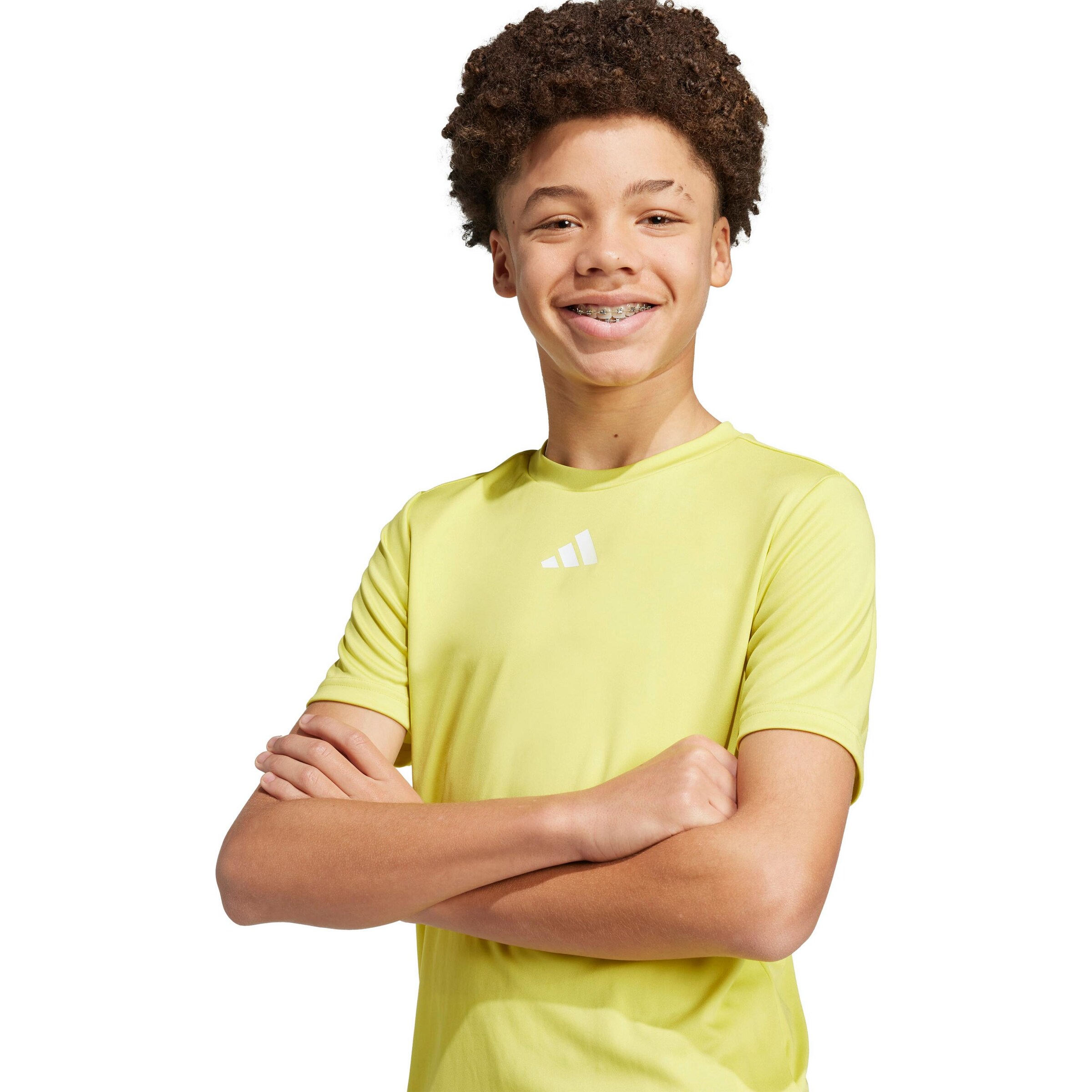 ADIDAS SPORTSWEAR Tracksuit 'Train Essentials' in Yellow