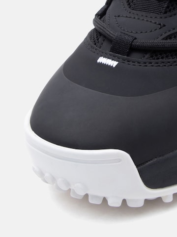 Baskets basses 'FONDO HYBER DIS.' Versace Jeans Couture en noir