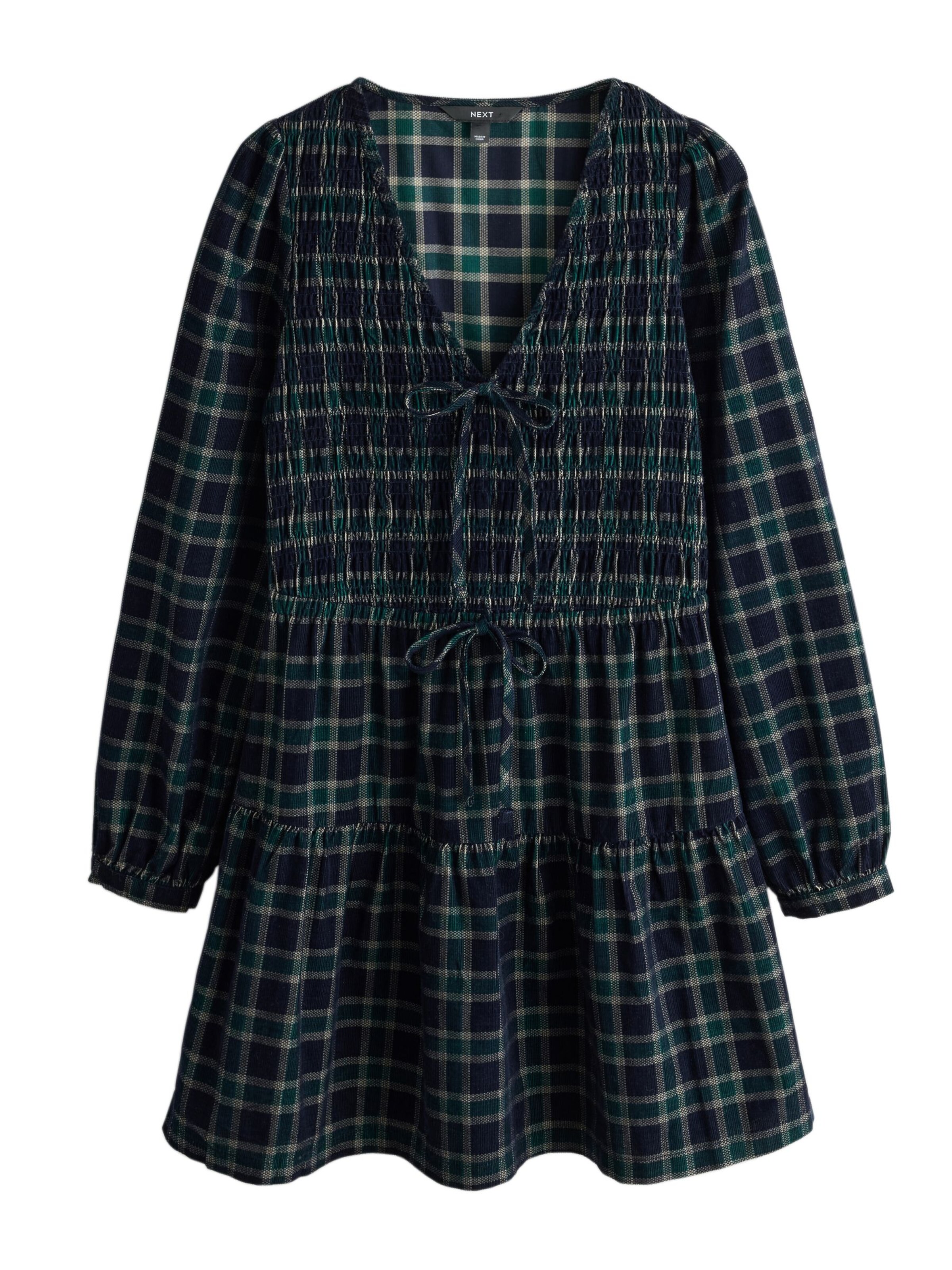 Next - Vestido en azul: frente