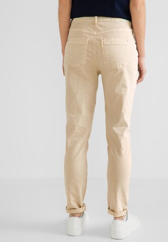 STREET ONE Slimfit Jeans in Beige