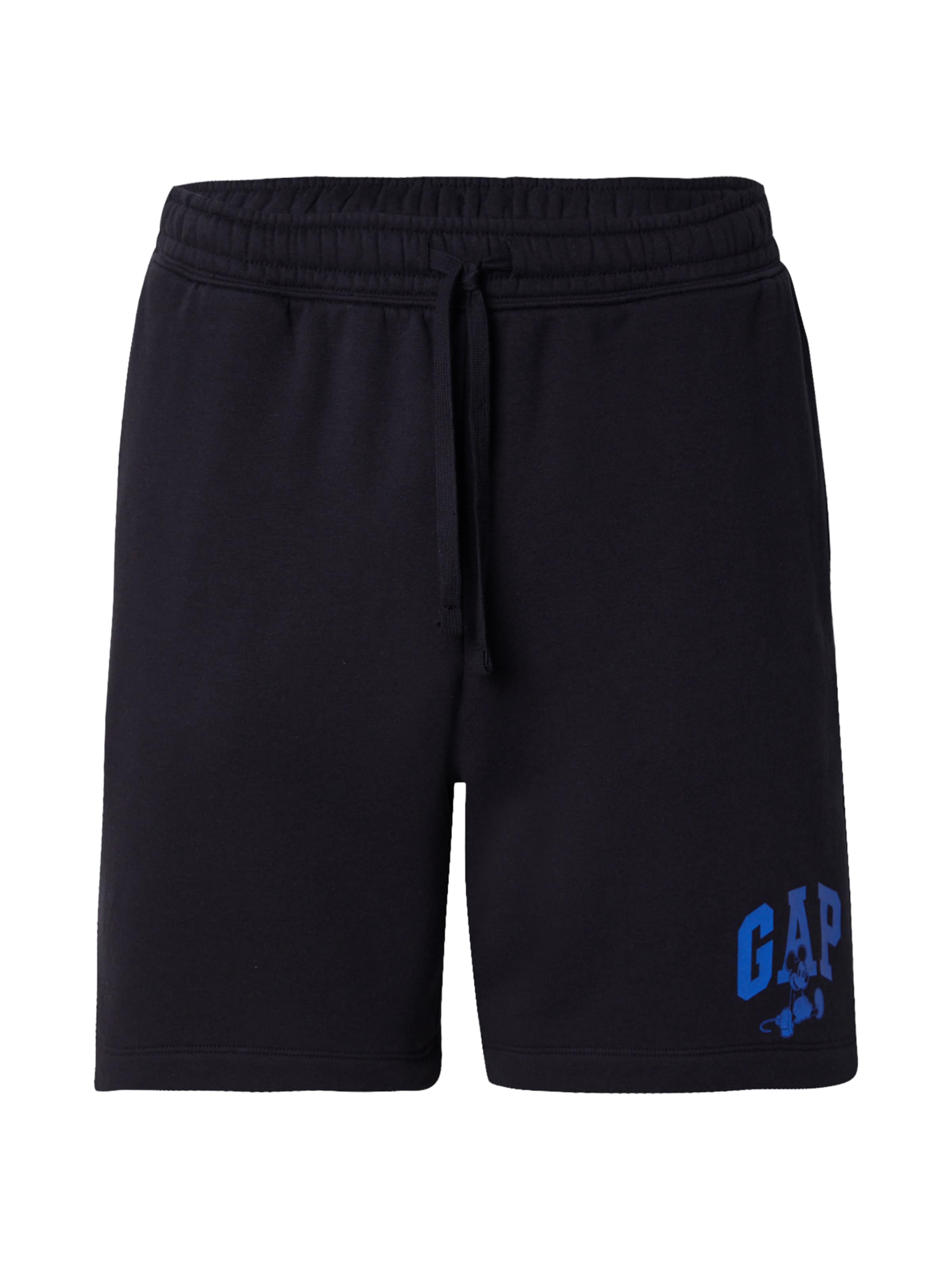 GAP Обычный Штаны 'DISNEY X GAP' в Черный: спереди