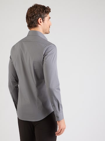 Calvin Klein Slim Fit Hemd 'ESSENTIALS' in Grau