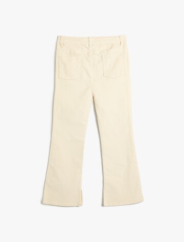 Koton Flared Broek in Beige