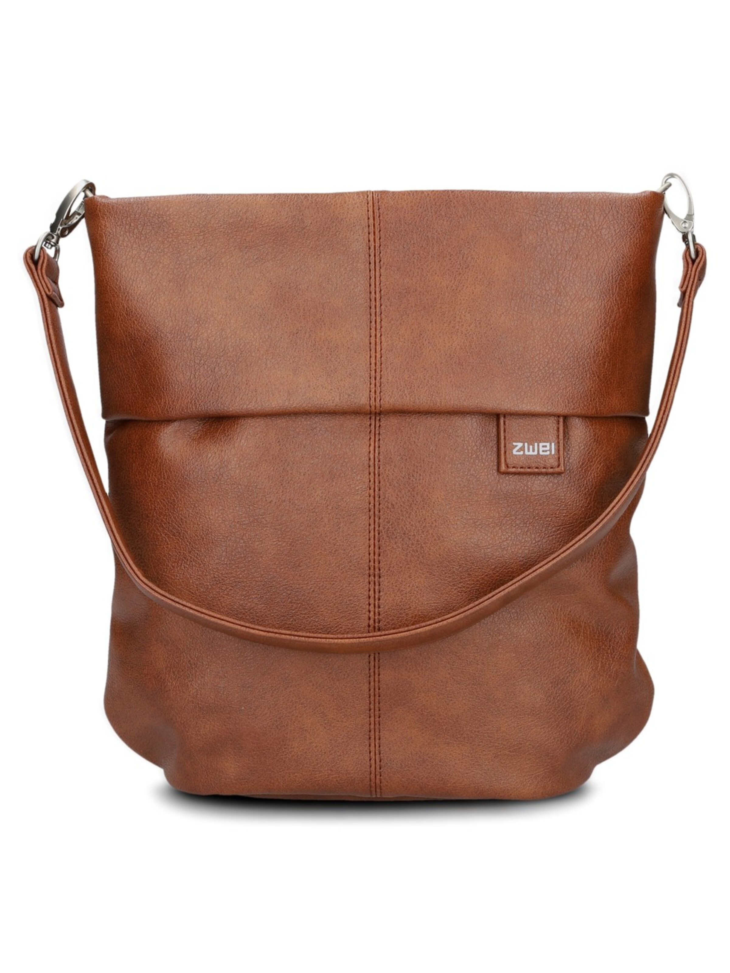 ZWEI Handtasche 'MADEMOISELLE.M M90'‌‌‌‌‌ in Braun: Vorderseite