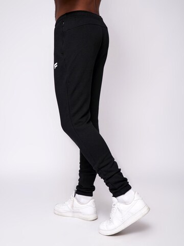 Fortex Fitness Slimfit Sportbroek 'Essential Jogger' in Zwart