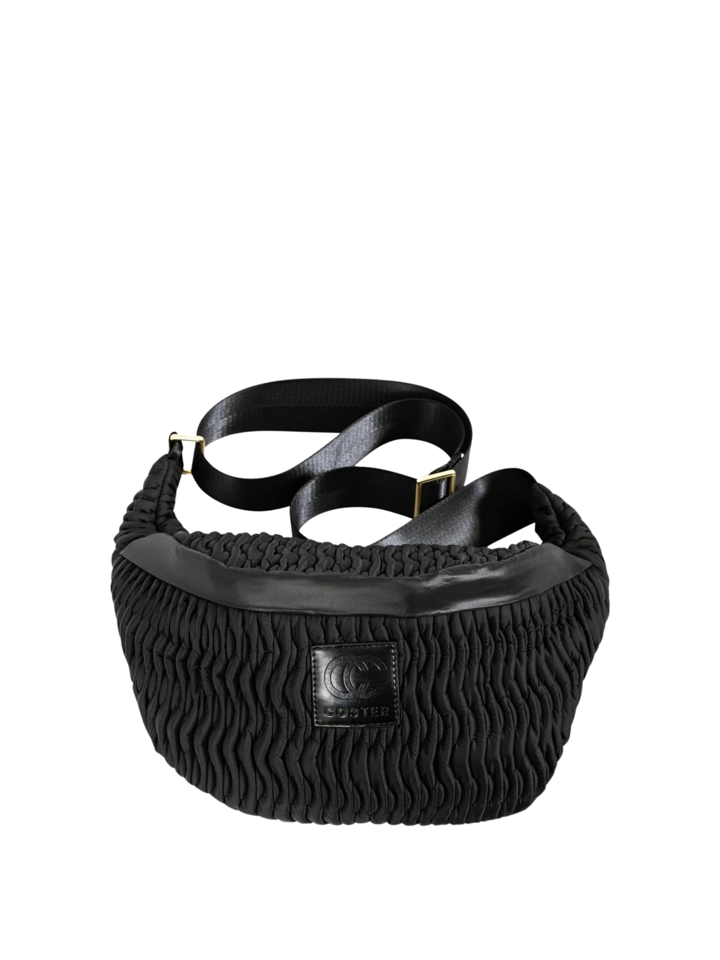 Coster Copenhagen Shopper ' Quilted ' in Zwart: voorkant