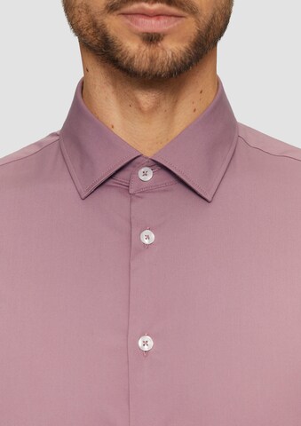Coupe regular Chemise s.Oliver BLACK LABEL en rose