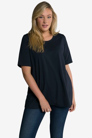 Ulla Popken Shirt in Blauw: voorkant