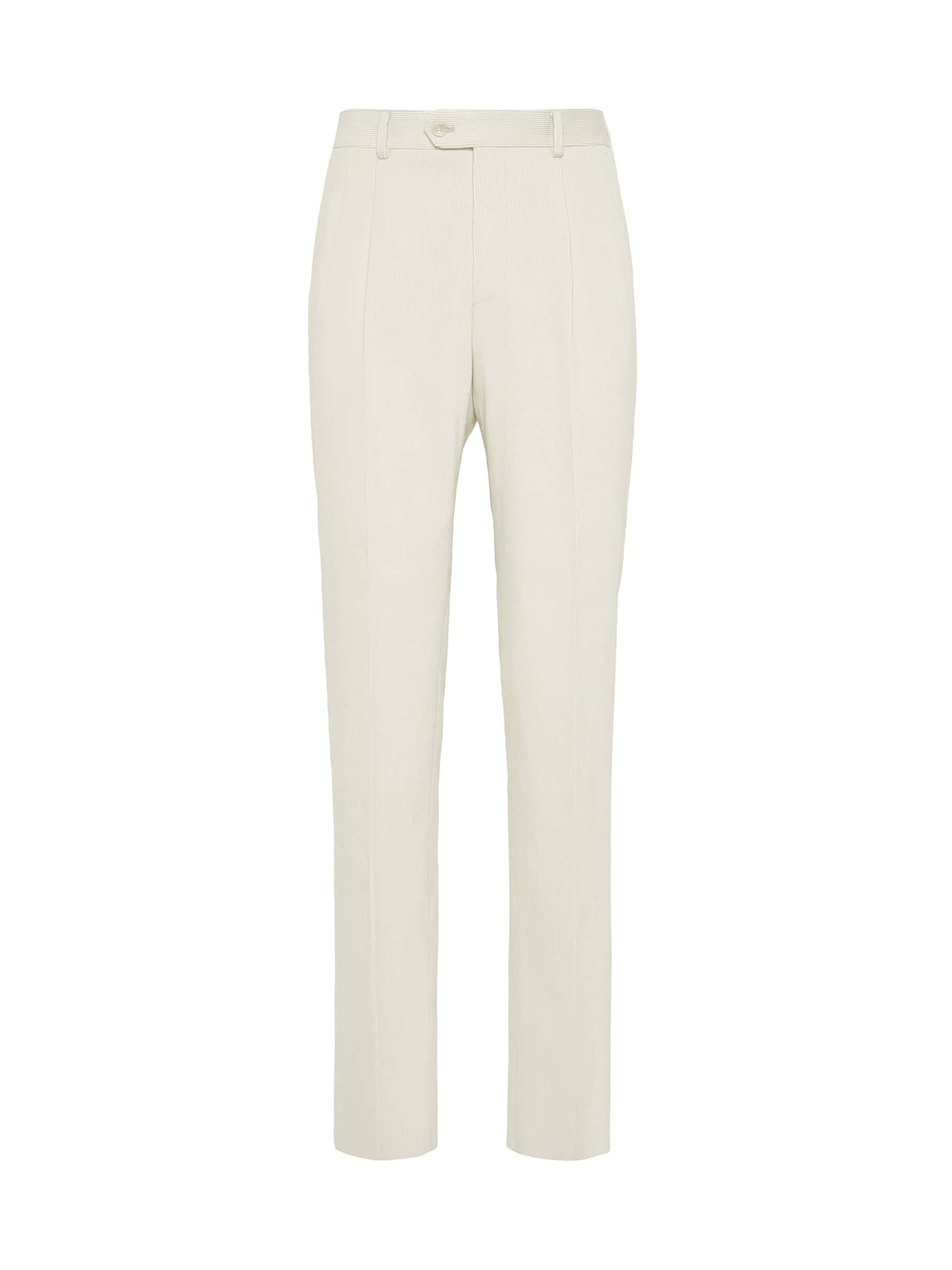 Boggi Milano Slimfit Hose in Beige: Vorderseite