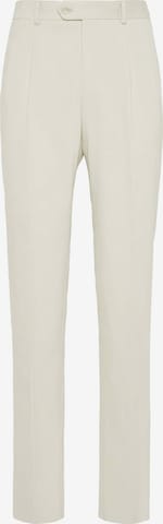 Boggi MilanoSlimfit Hlače na crtu - bež boja: prednji dio