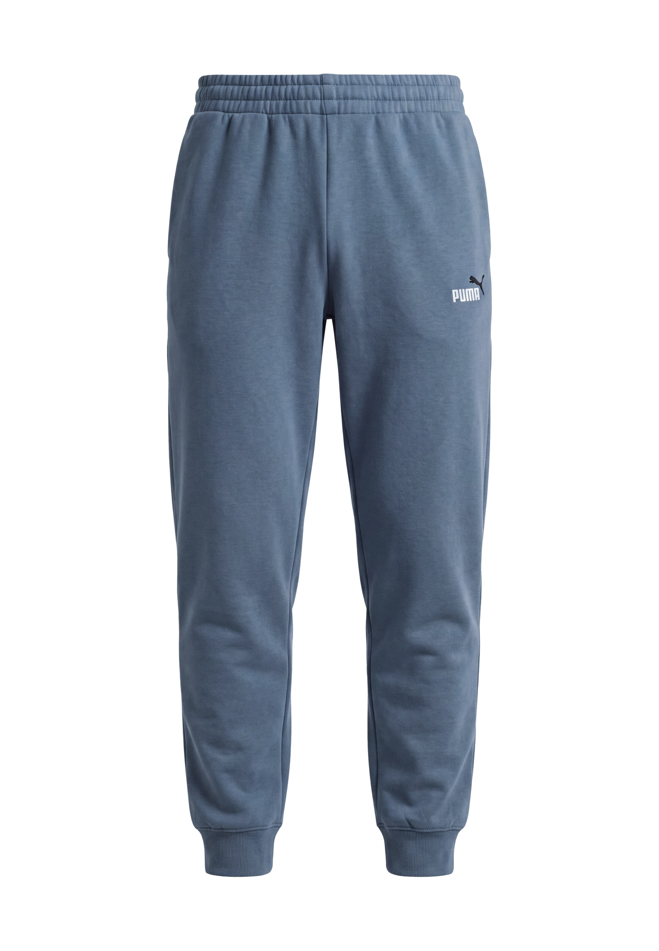 PUMA Tapered Sports trousers 'ESS No. 1' in Blue: front