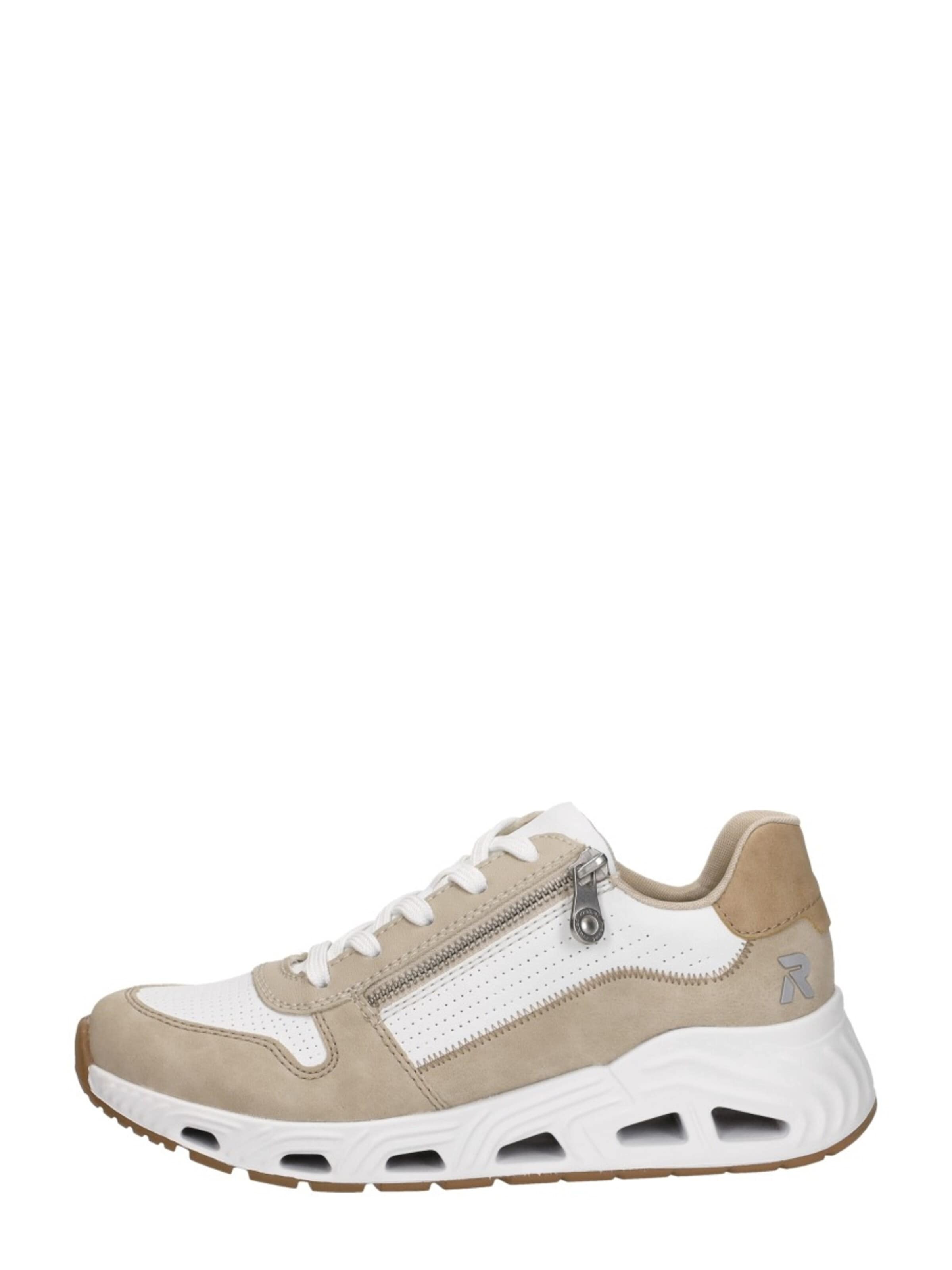Rieker Sneakers 'Sneakers Laag' in Beige: front