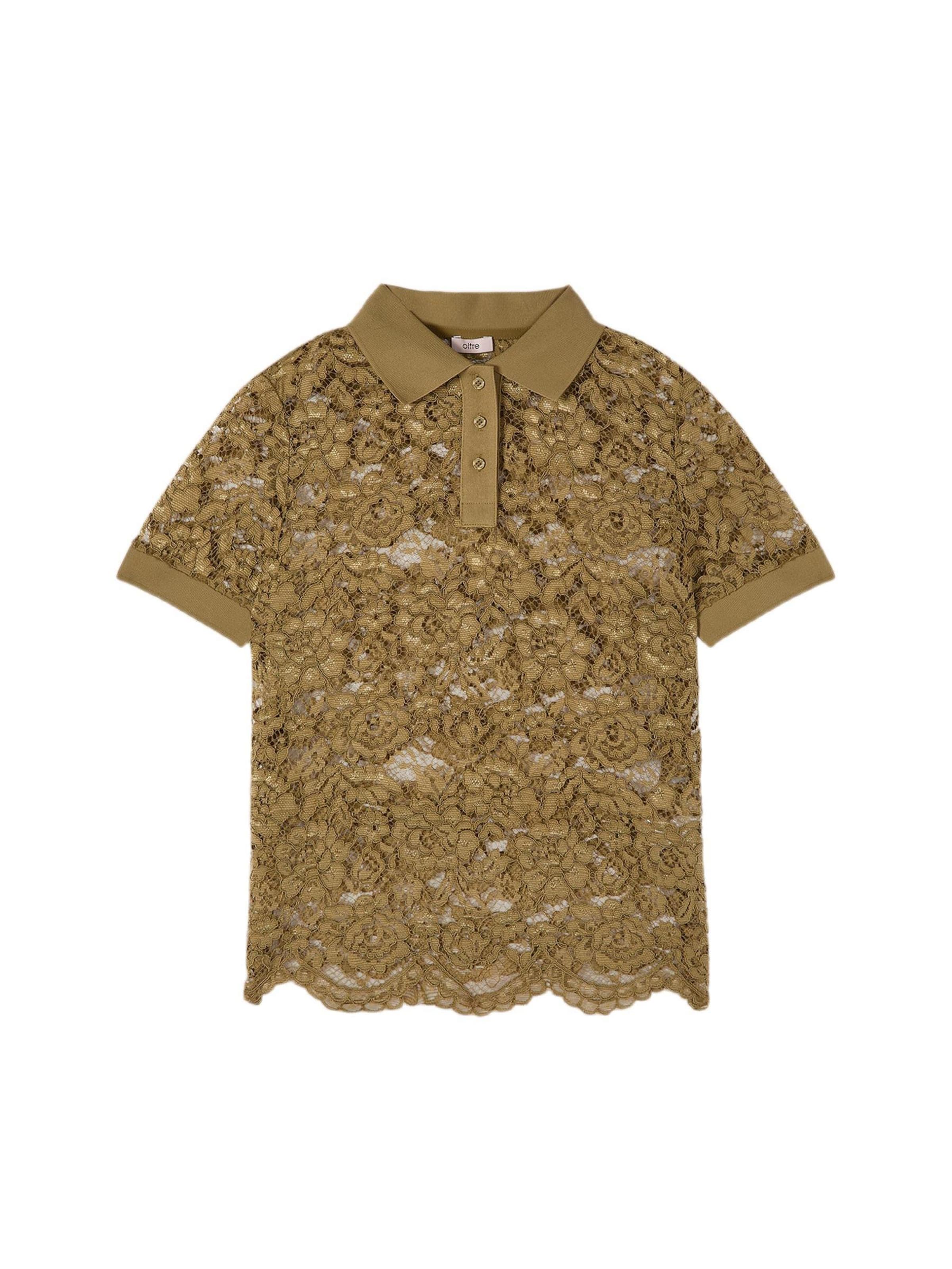 T-shirt oltre en jaune : devant