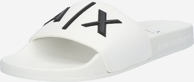 Šlepetės iš ARMANI EXCHANGE, spalva – juoda / balta, Prekių apžvalga