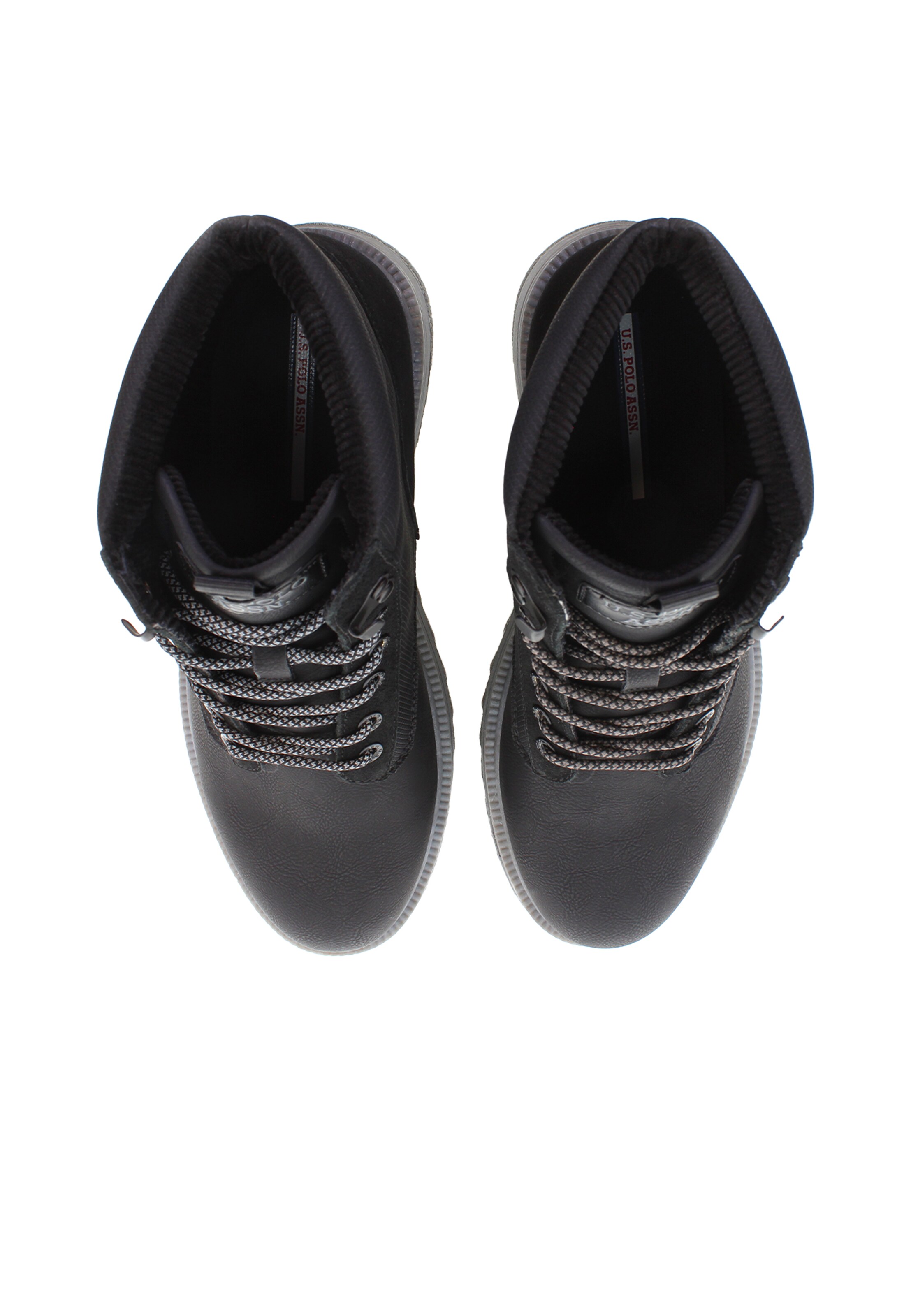 U.S. POLO ASSN. Veterboots 'Viking' in Zwart