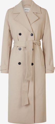 modström Between-Seasons Coat in Beige: front