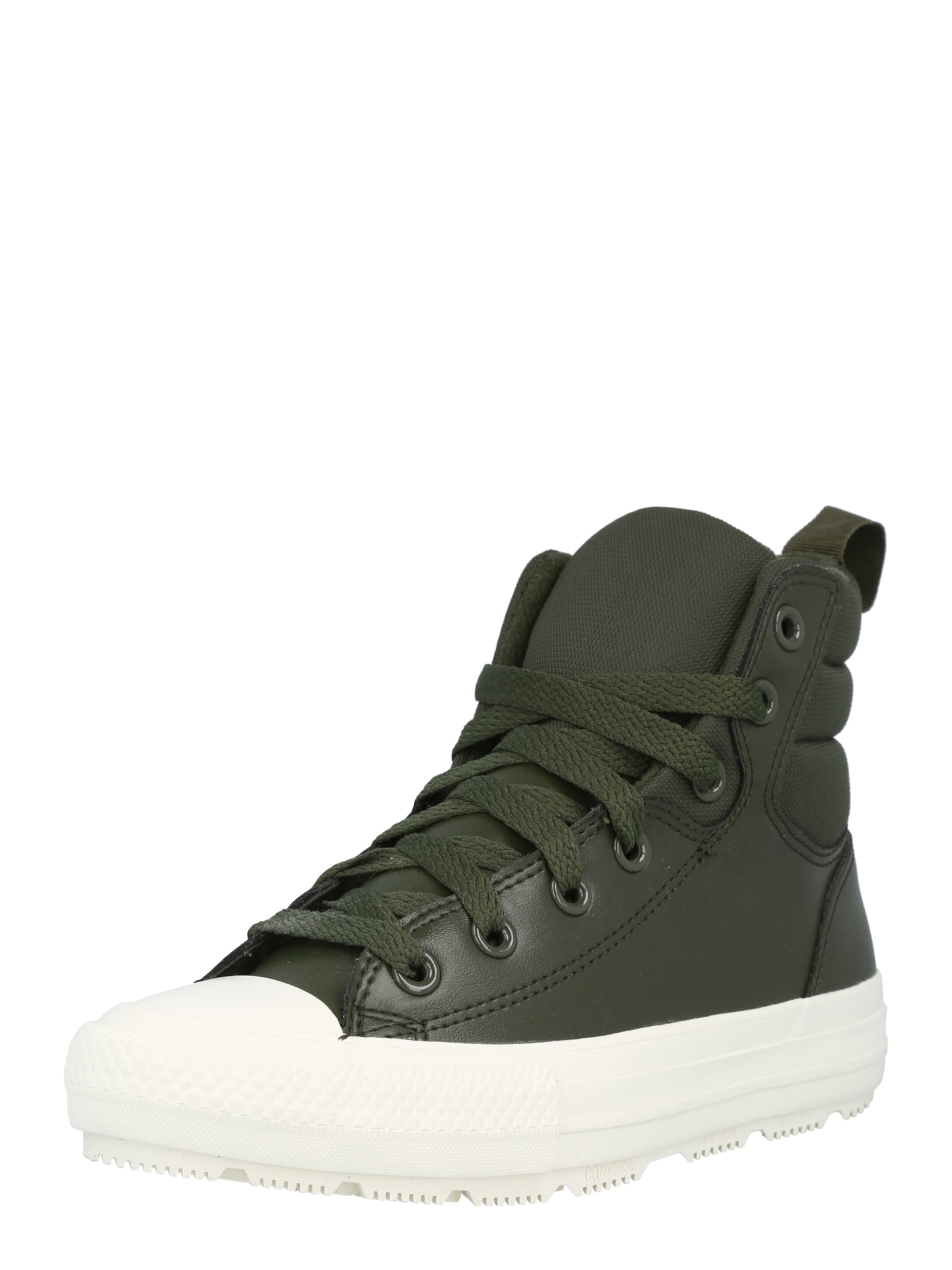 CONVERSE - Sapatilhas altas em verde: frente