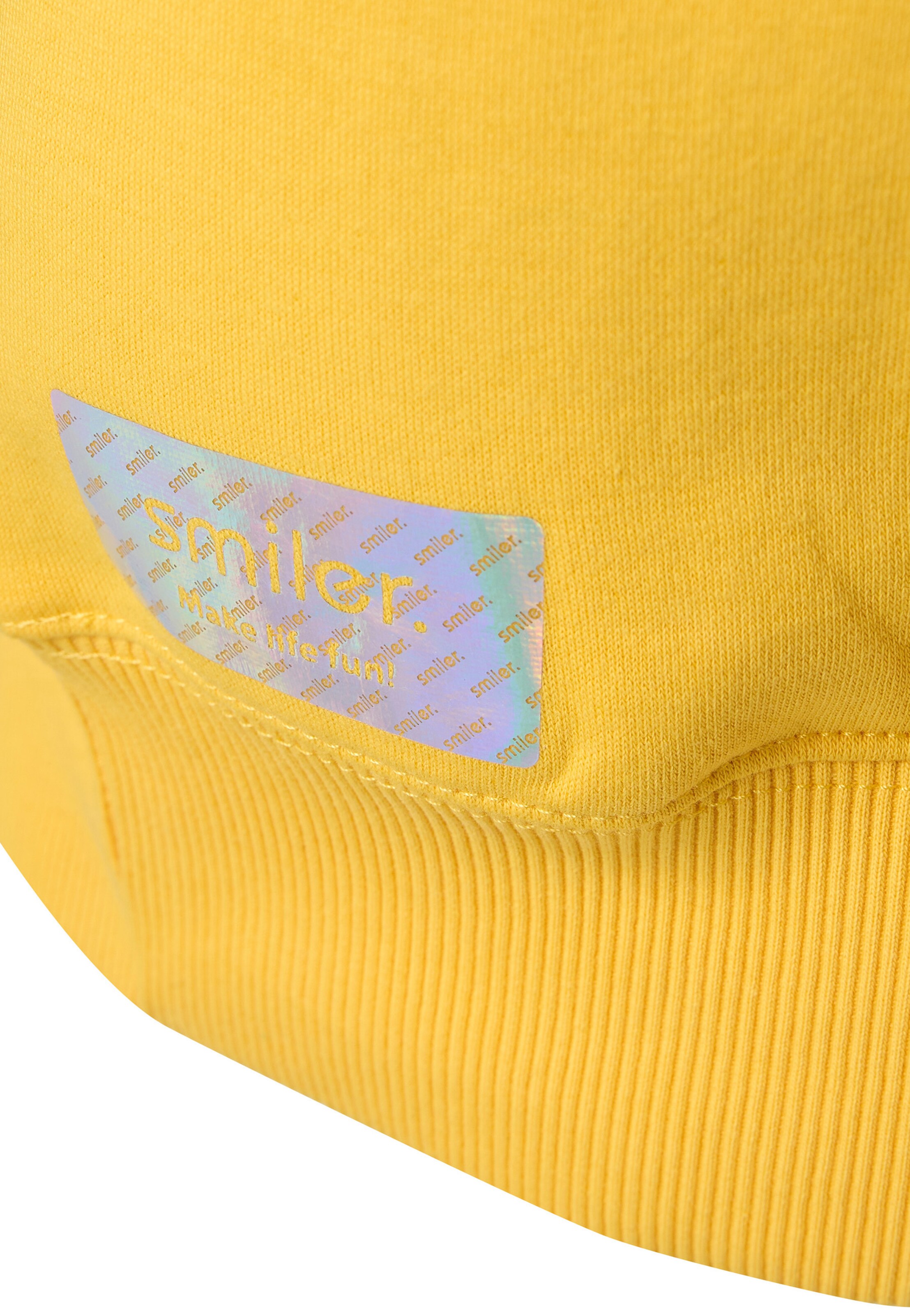 smiler. Trui 'Cuddle' in Geel